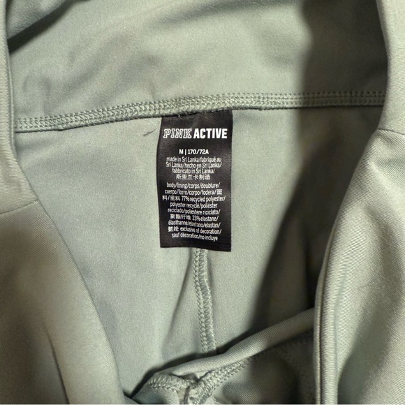 Victorias Secret Cinched Waist Ruched Leggings - Muted Teal color - Picture 3 of 5